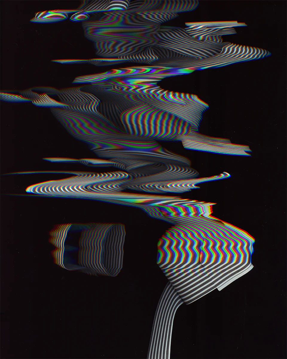 Paper Ribbon I digital scan of paper form