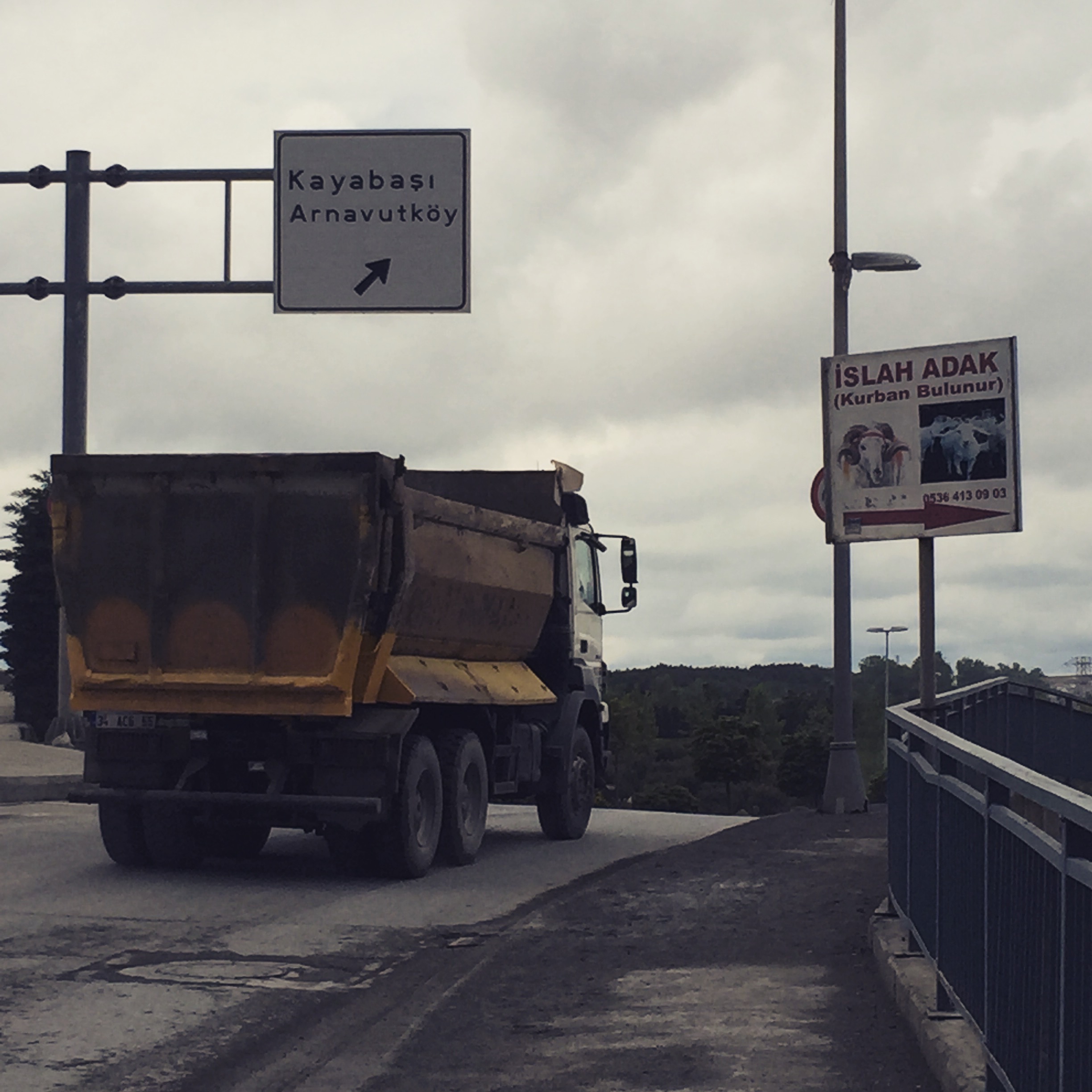 The highways begin.