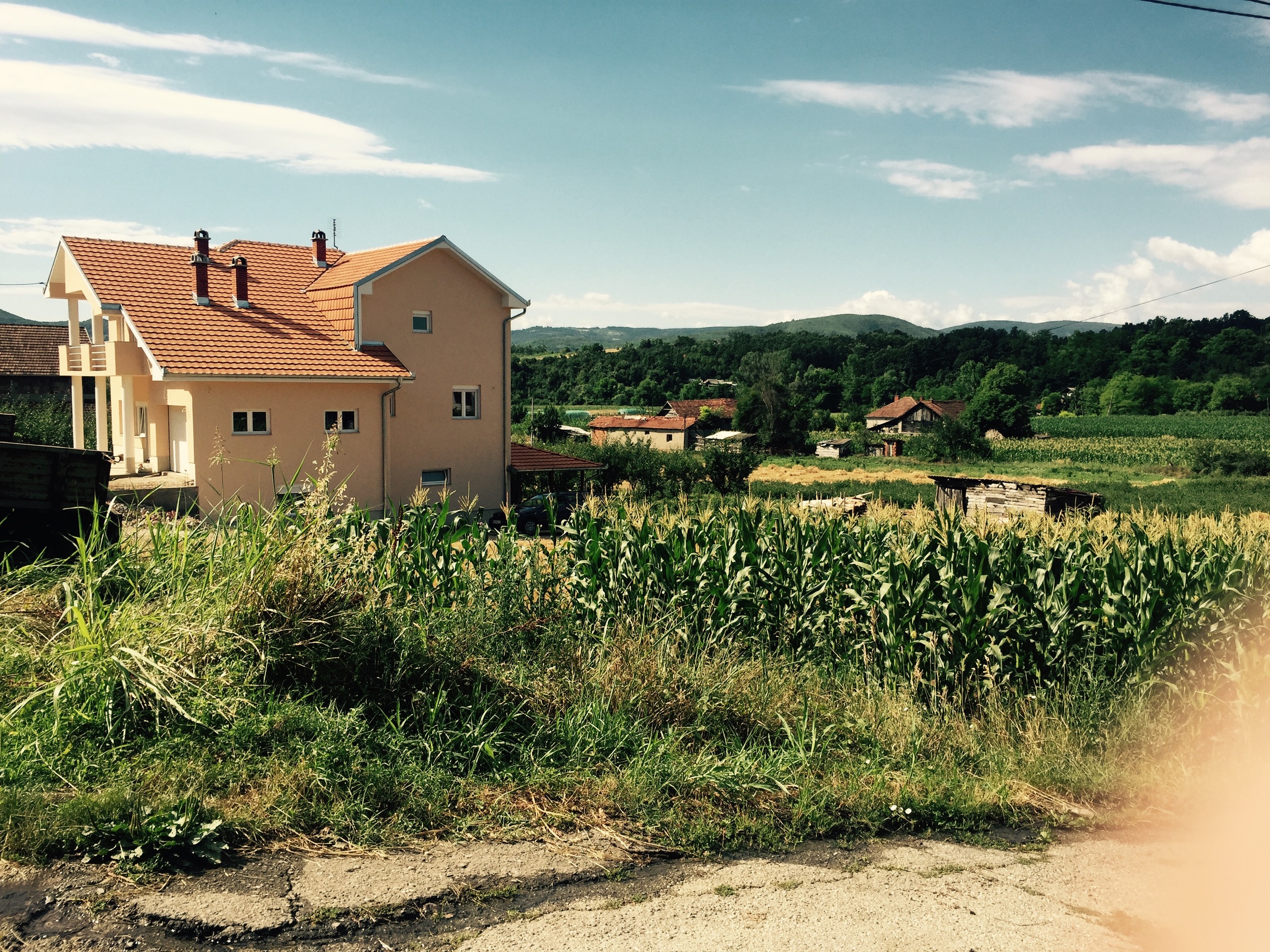 A typical home near the larger cities.