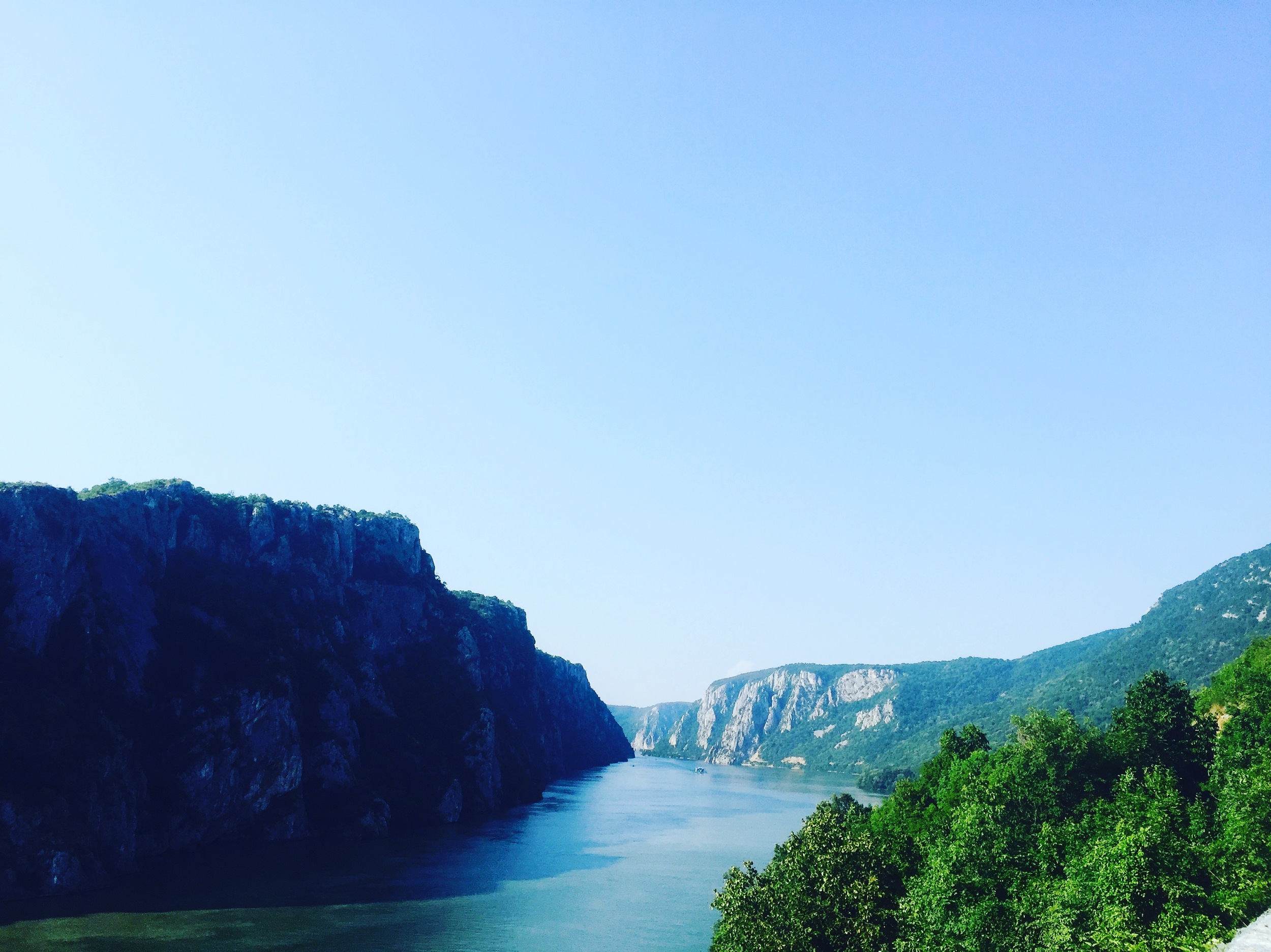 The Iron Walls along the Danube look like something out of Middle Earth.