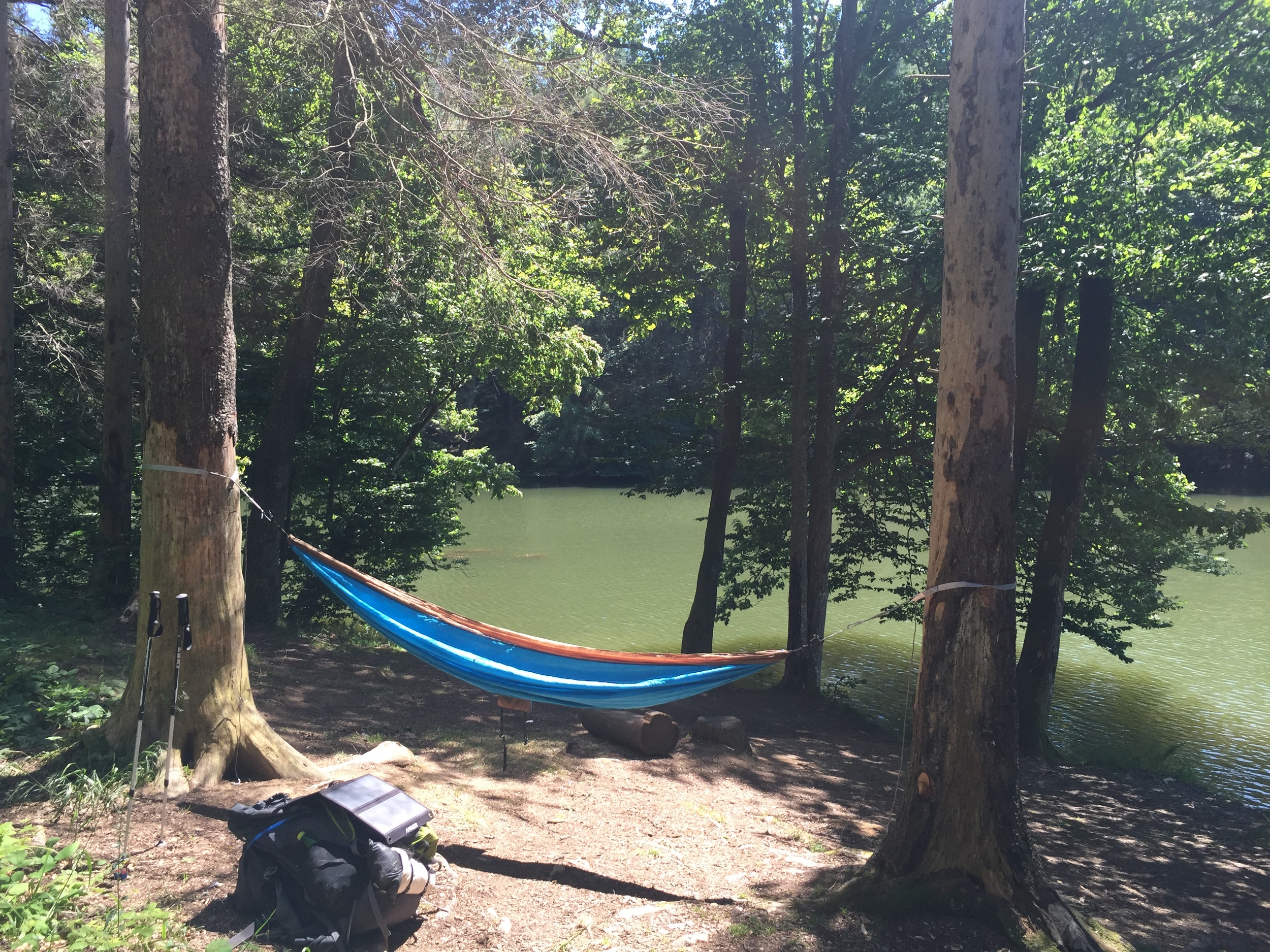 How could you not want to camp here?