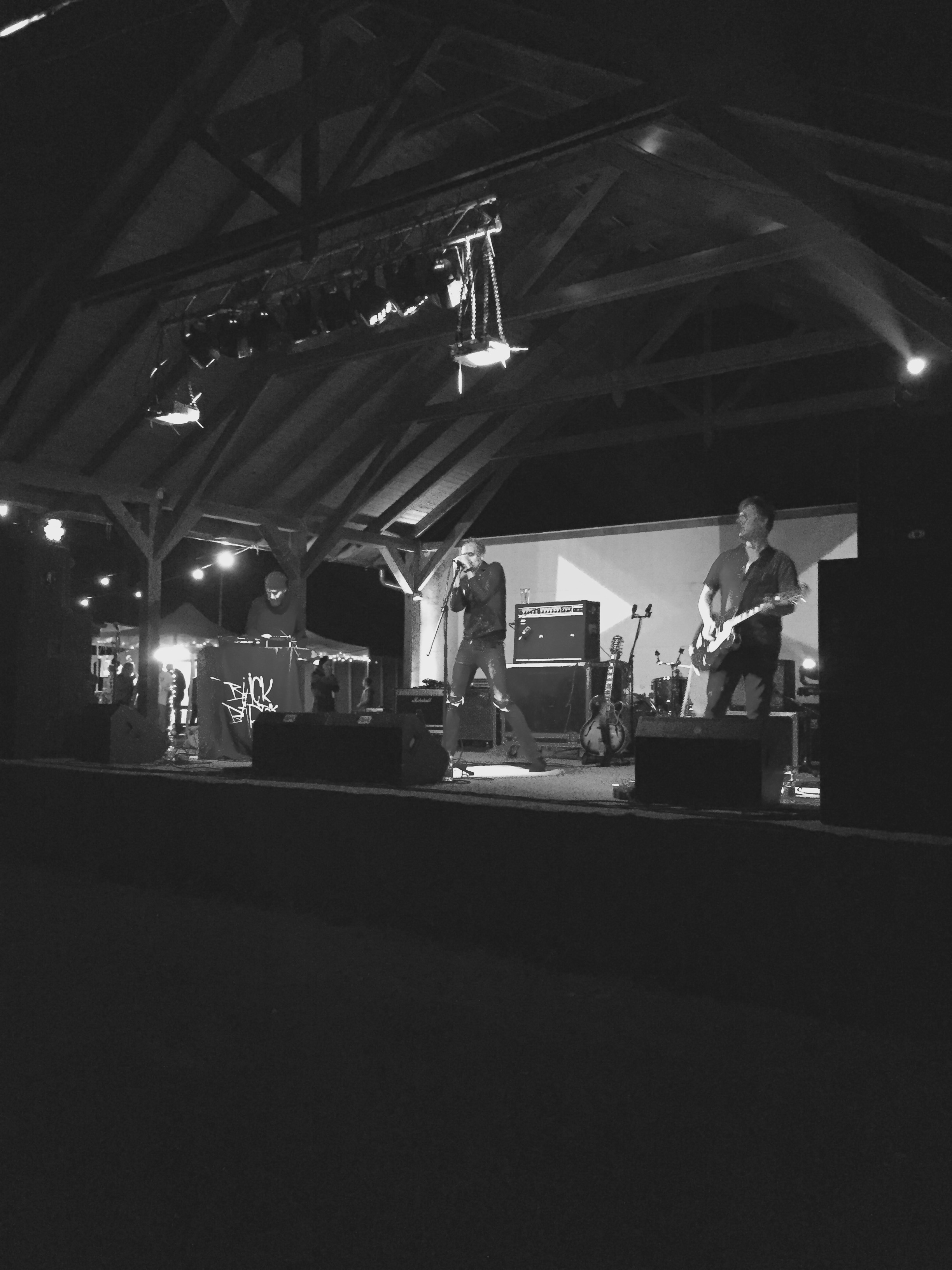 Rock and roll at the festival.