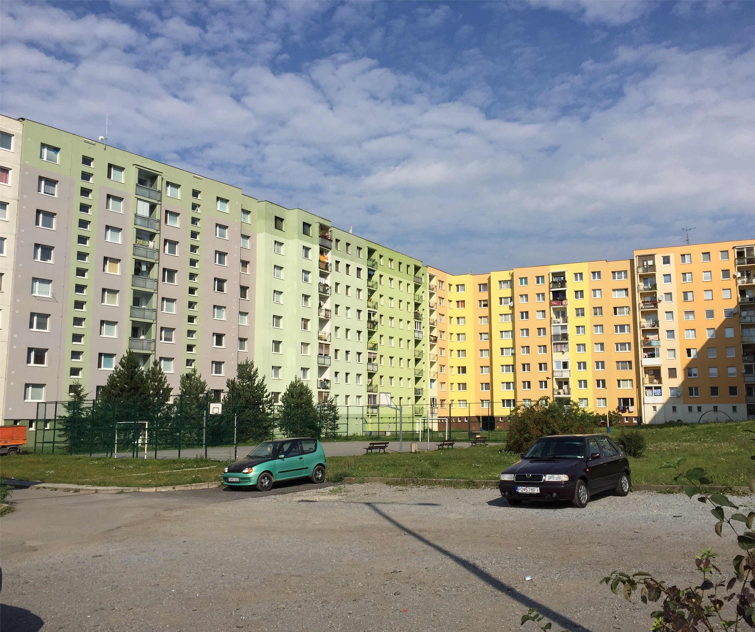 Blocks in Prešov.