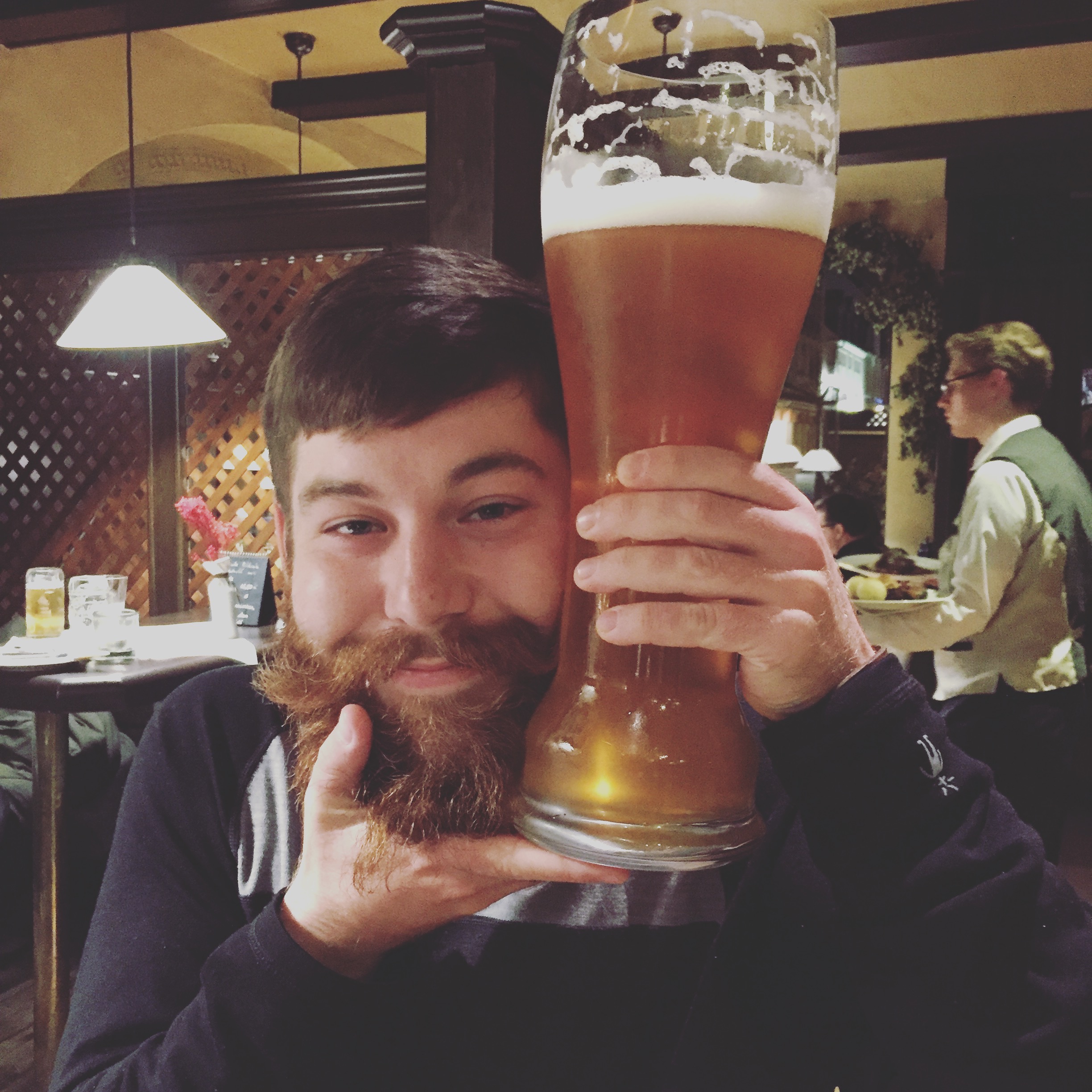 I'm only drunk from happiness...and delicious beer.