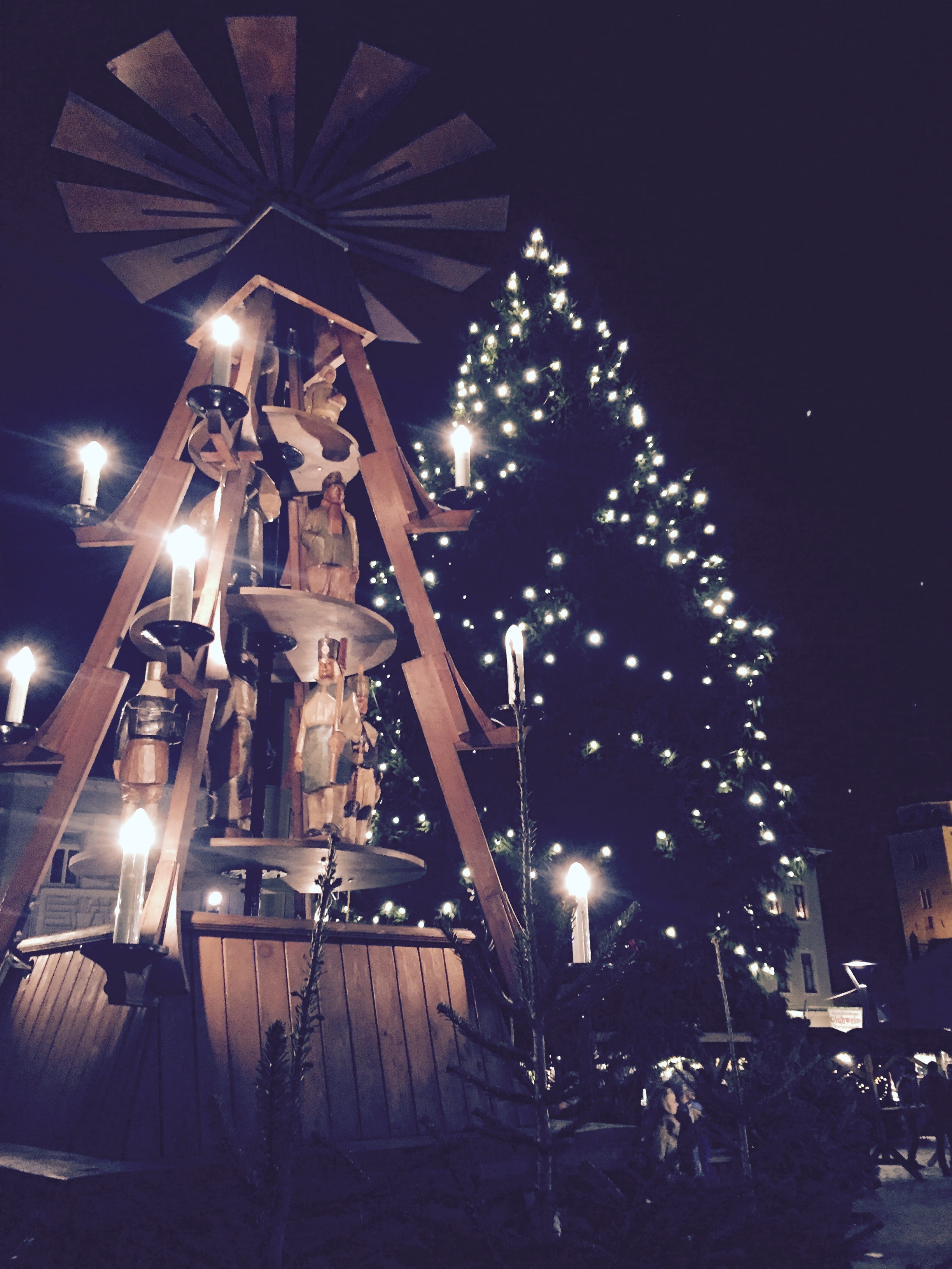 A Christmas Market in Plauen.