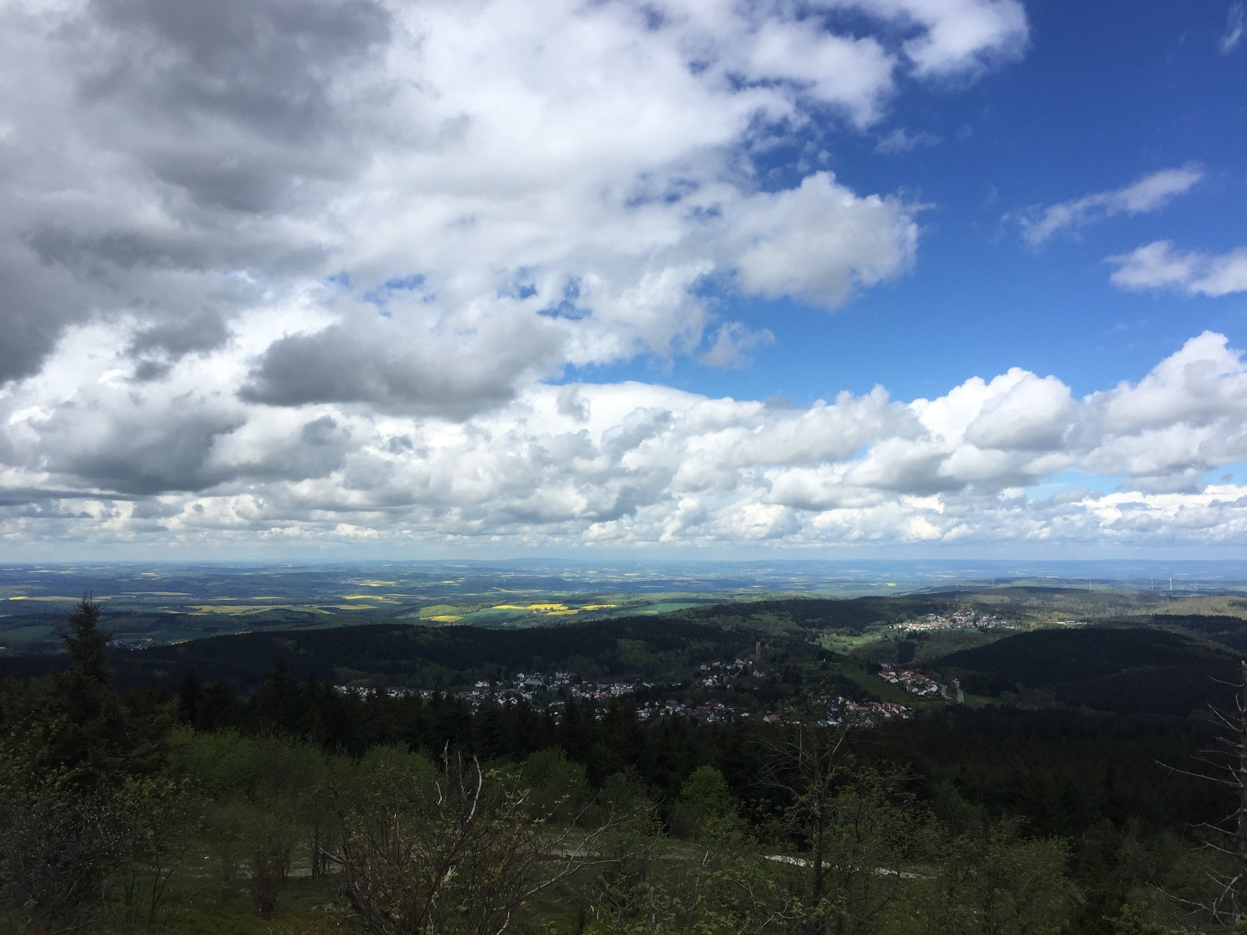 One of the many views you'll see in Germany.