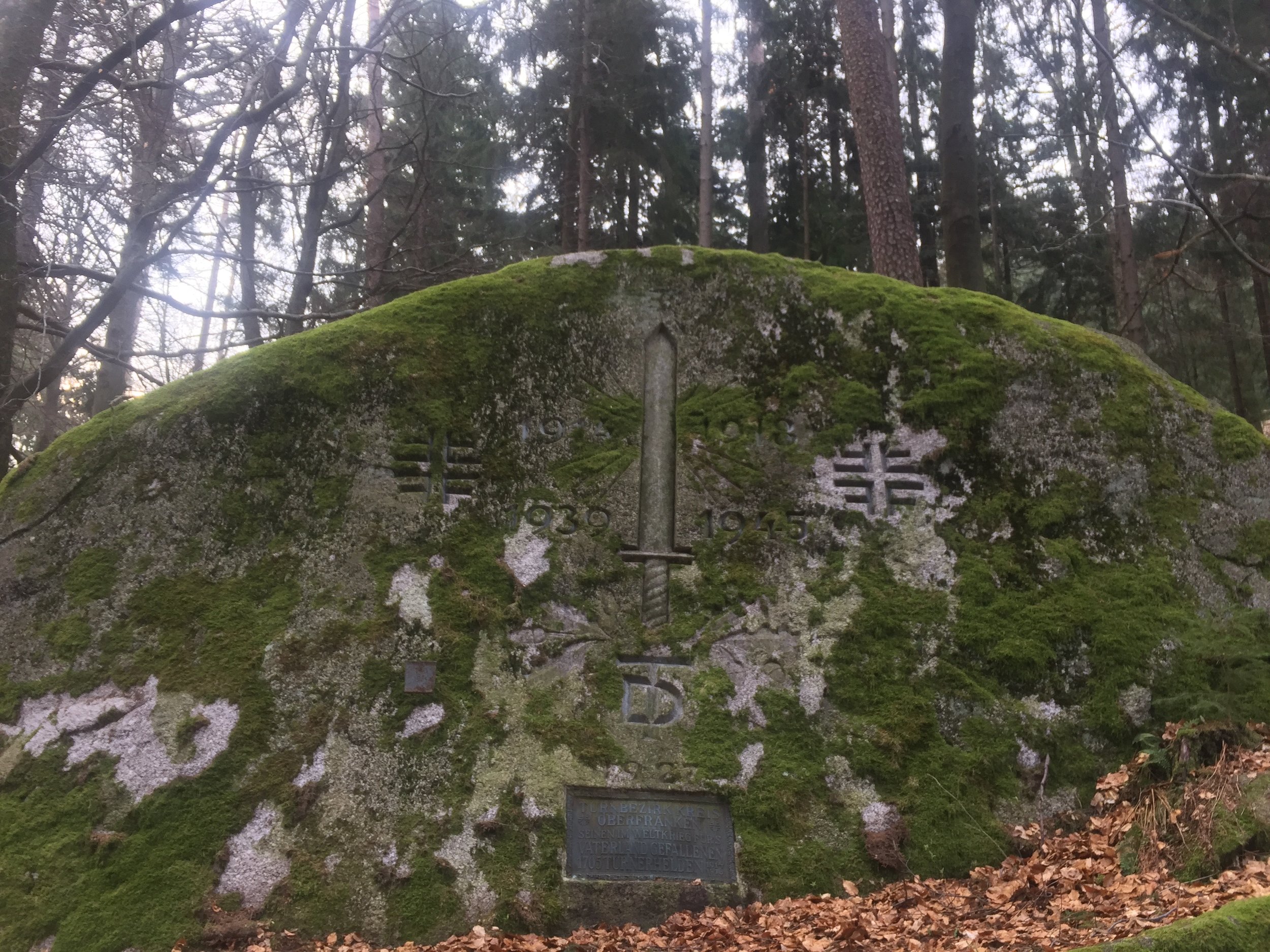 One of many WWII memorials.