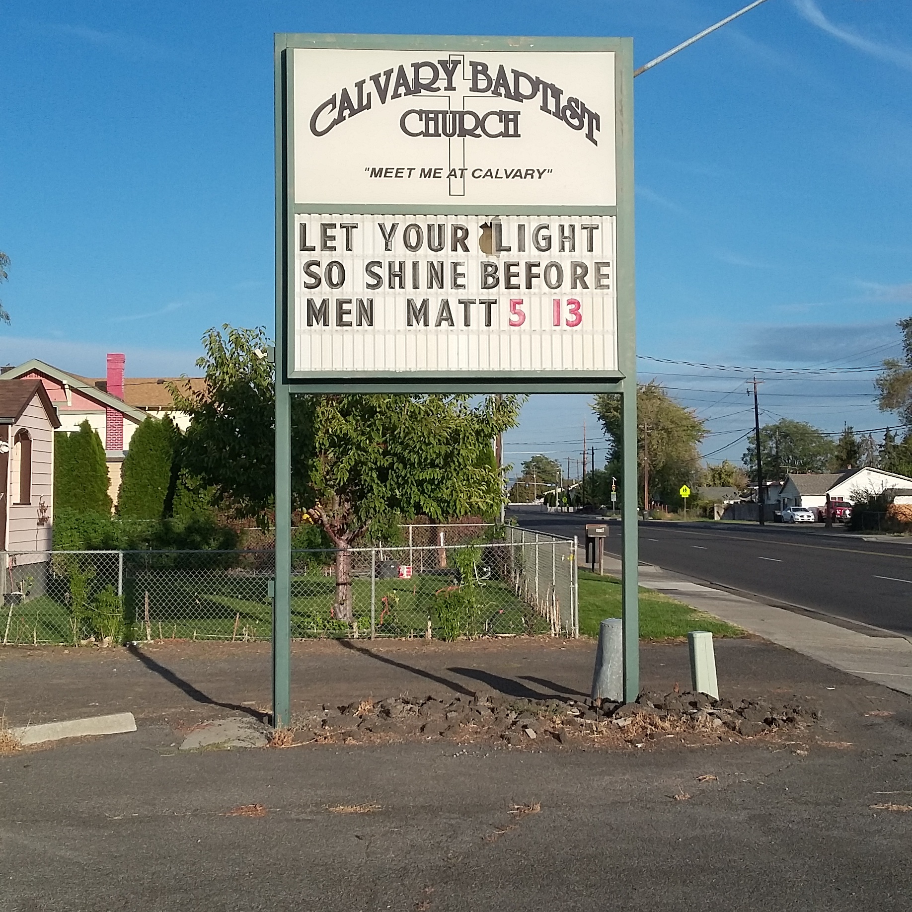 Calvary Baptist Church Yakima, WA