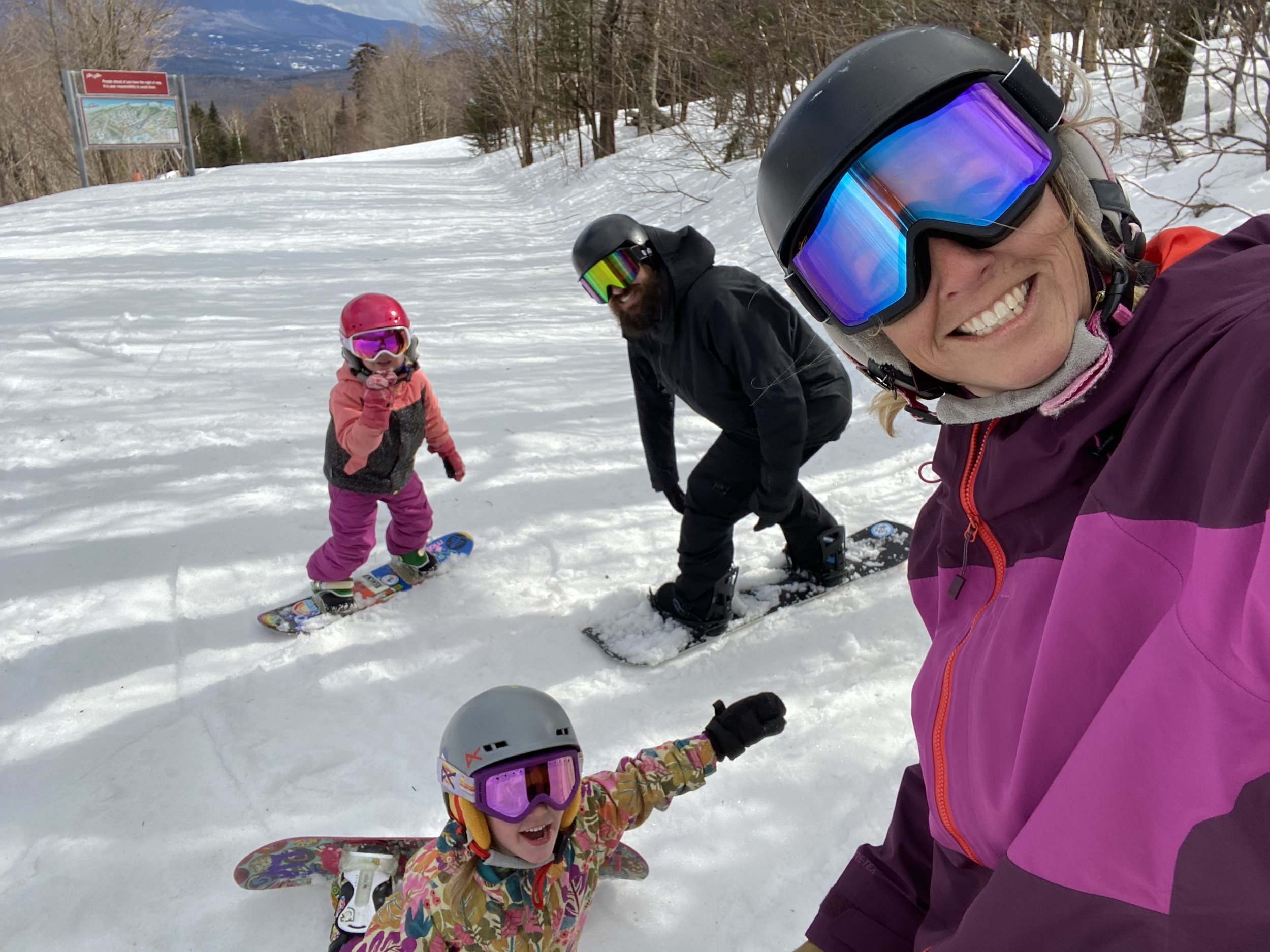 Family Snowboard Day