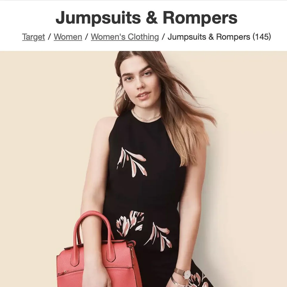 Floral Jumpsuit for Target