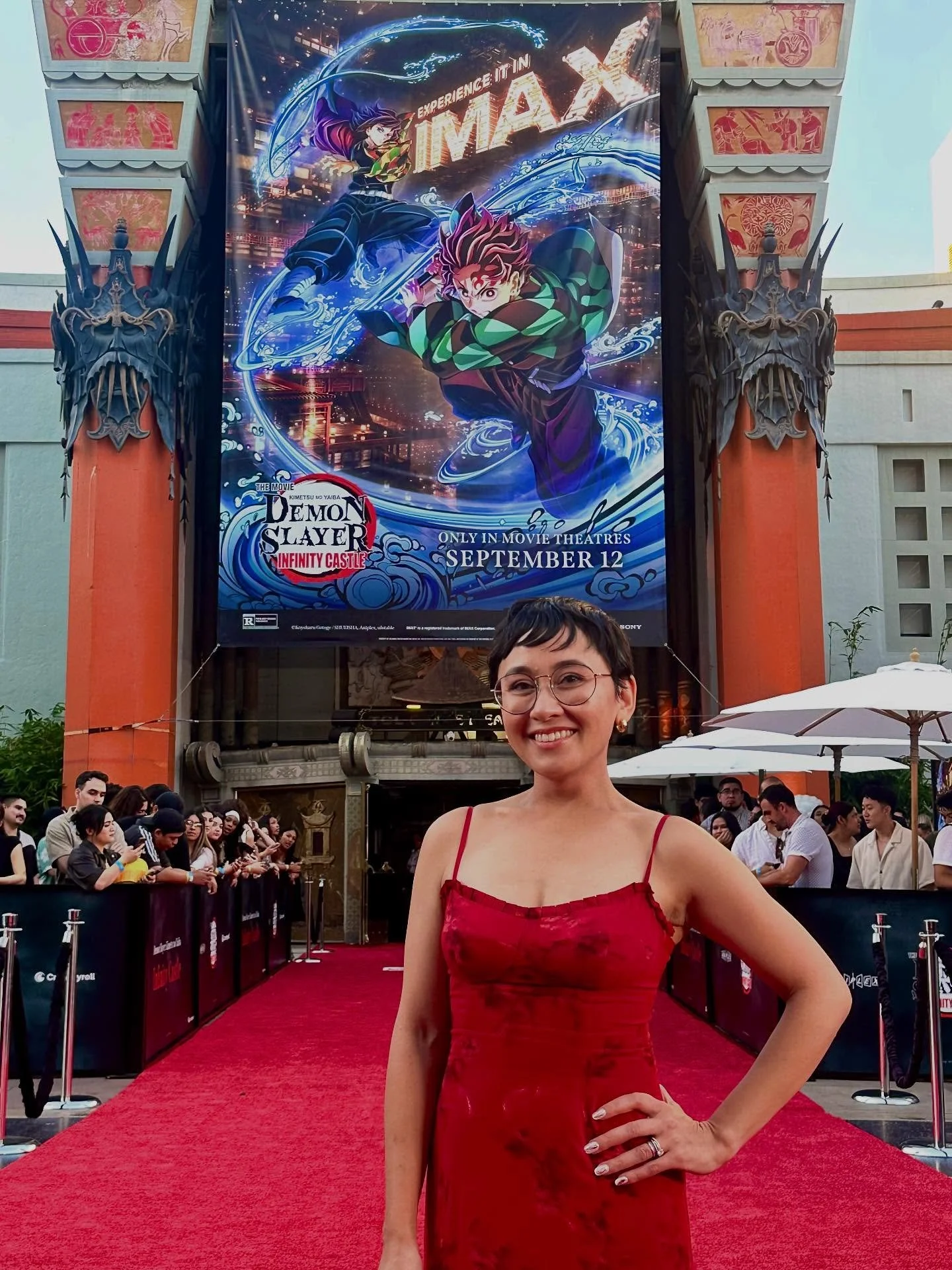 What a night! ✨

Had the honor of being with my fellow cast mates at the LA premiere of Demon Slayer: Kimetsu no Yaiba: Infinity Castle! It was so much fun catching up and celebrating this epic movie!! 🍿🎬

It was so beautiful to watch and everyone 