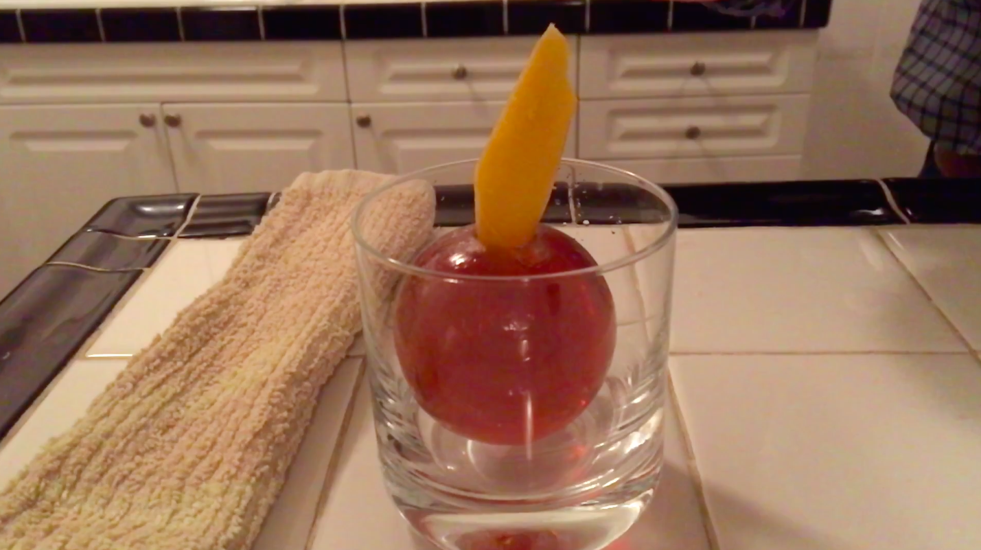 How to Make an Ice Ball for Cocktails