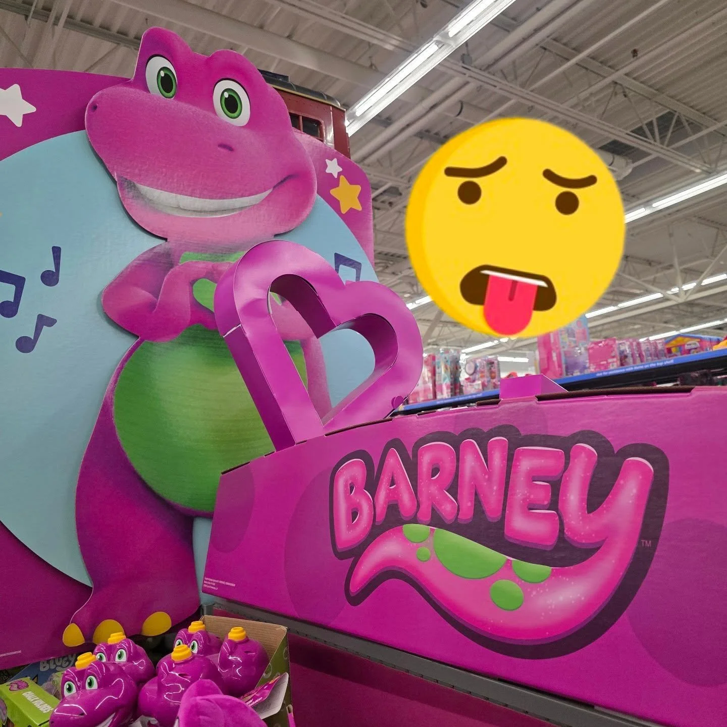 If this is the "old person / back in my day" hill I die on, then so be it. The Barney redesign is ick