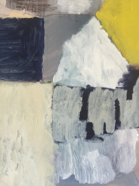 That which connects us Acrylic and graphite on marine ply