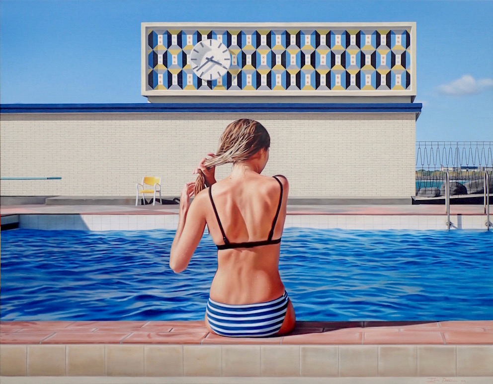 SUMMER DAZE by Isaac Oil on canvas