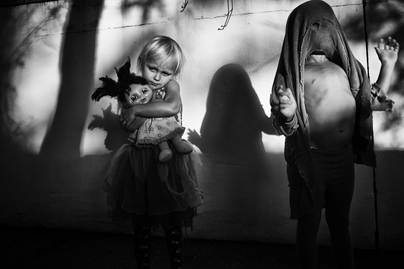 The winner of the previous Olive Cotton Award in 2015 … Natalie Grono, Pandemonium's Shadow 2015, pigment injet print.