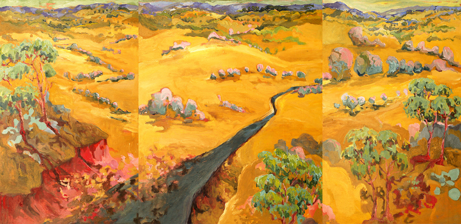 Golden, 250cm x 120cm