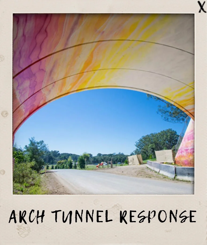 Arch Tunnel Response by Ash Keating