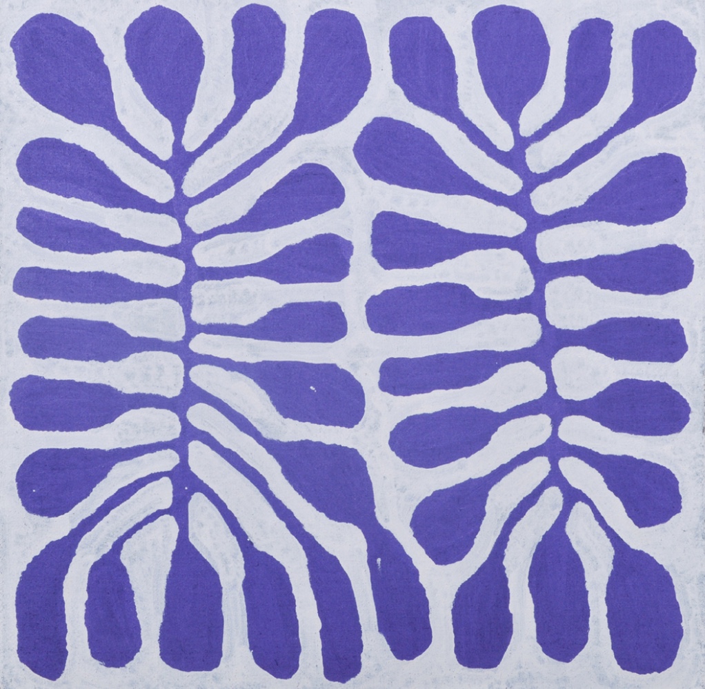 Watiya Juta' , 60 x 60cm, acrylic on linen