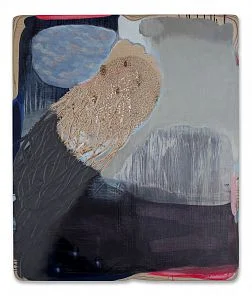 Ascension , 2018, oil and acrylic on board, 180 x 150 cm