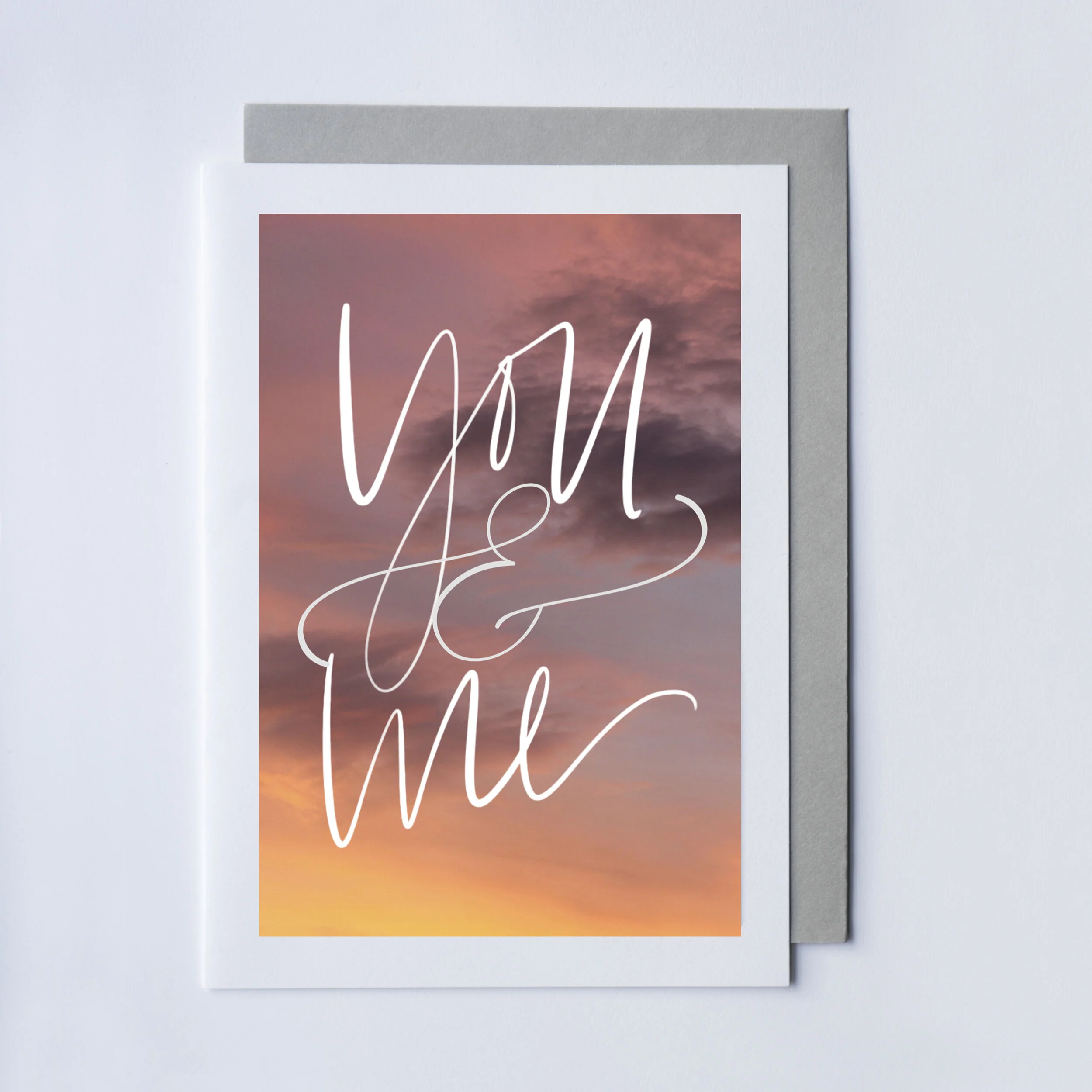 YOU AND ME CARD