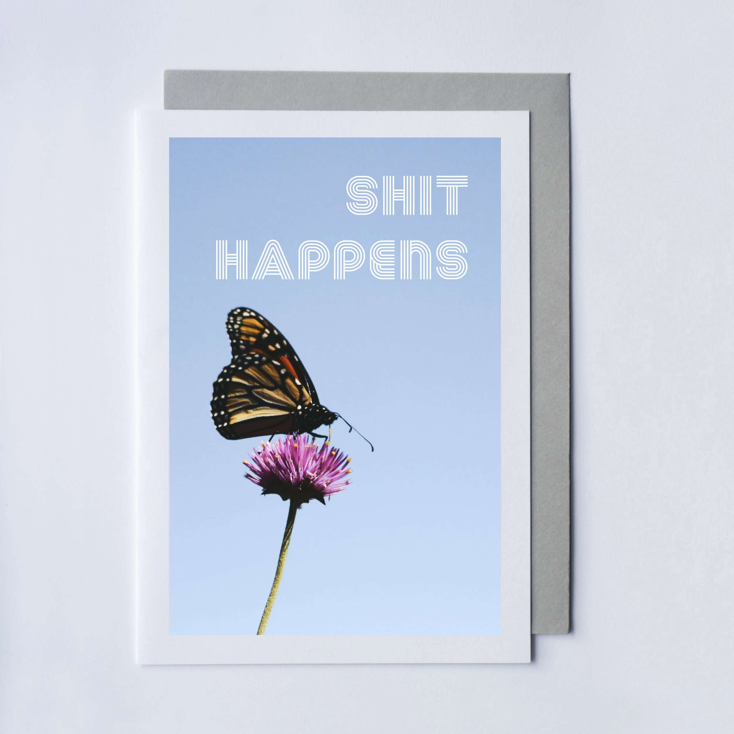 SHIT HAPPENS CARD