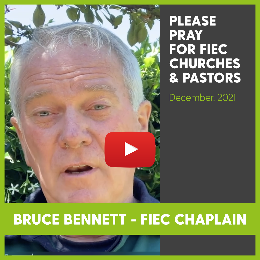 Praying for FIEC churches and pastors - December 2021