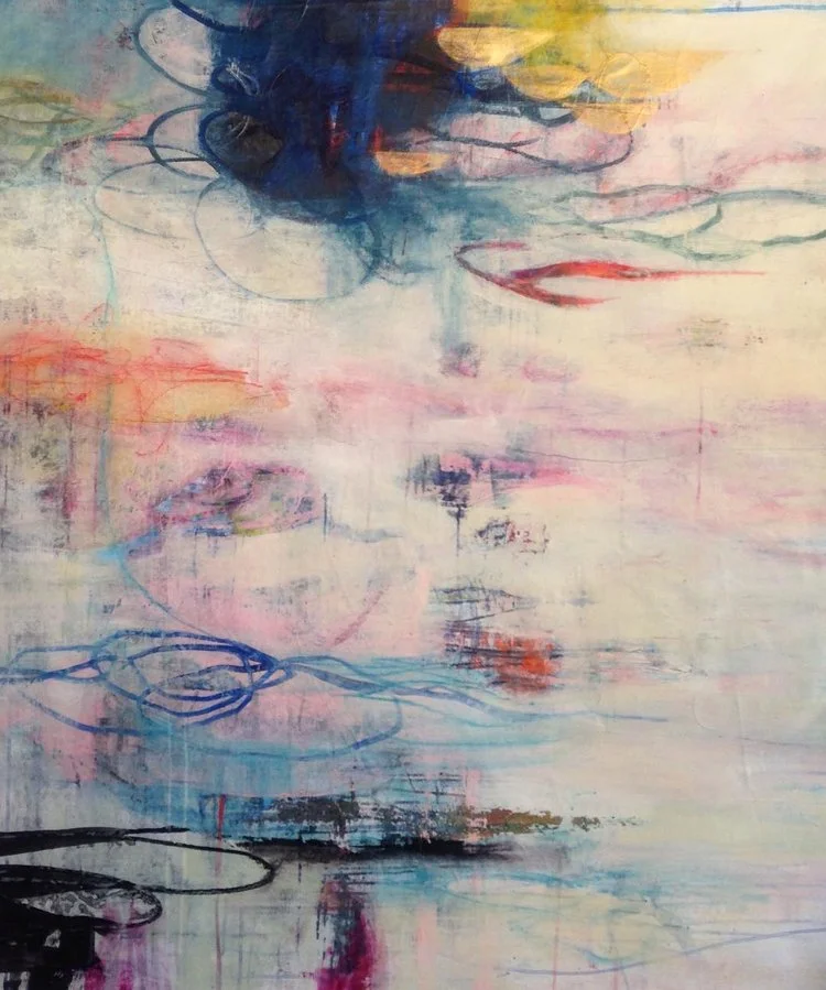 48" x 52" Abstract