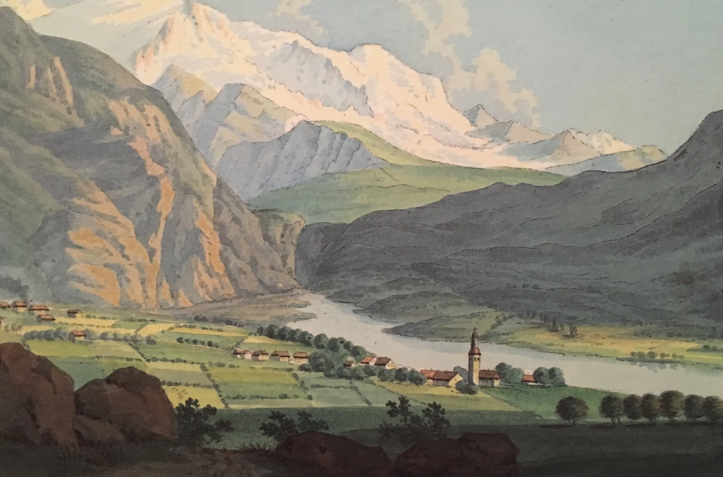 Servoz, 1821