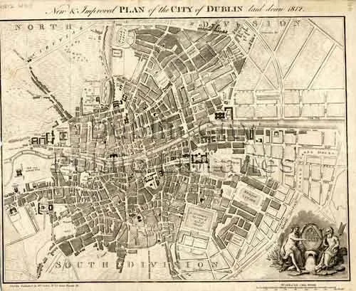 Dublin City Plan, 1812