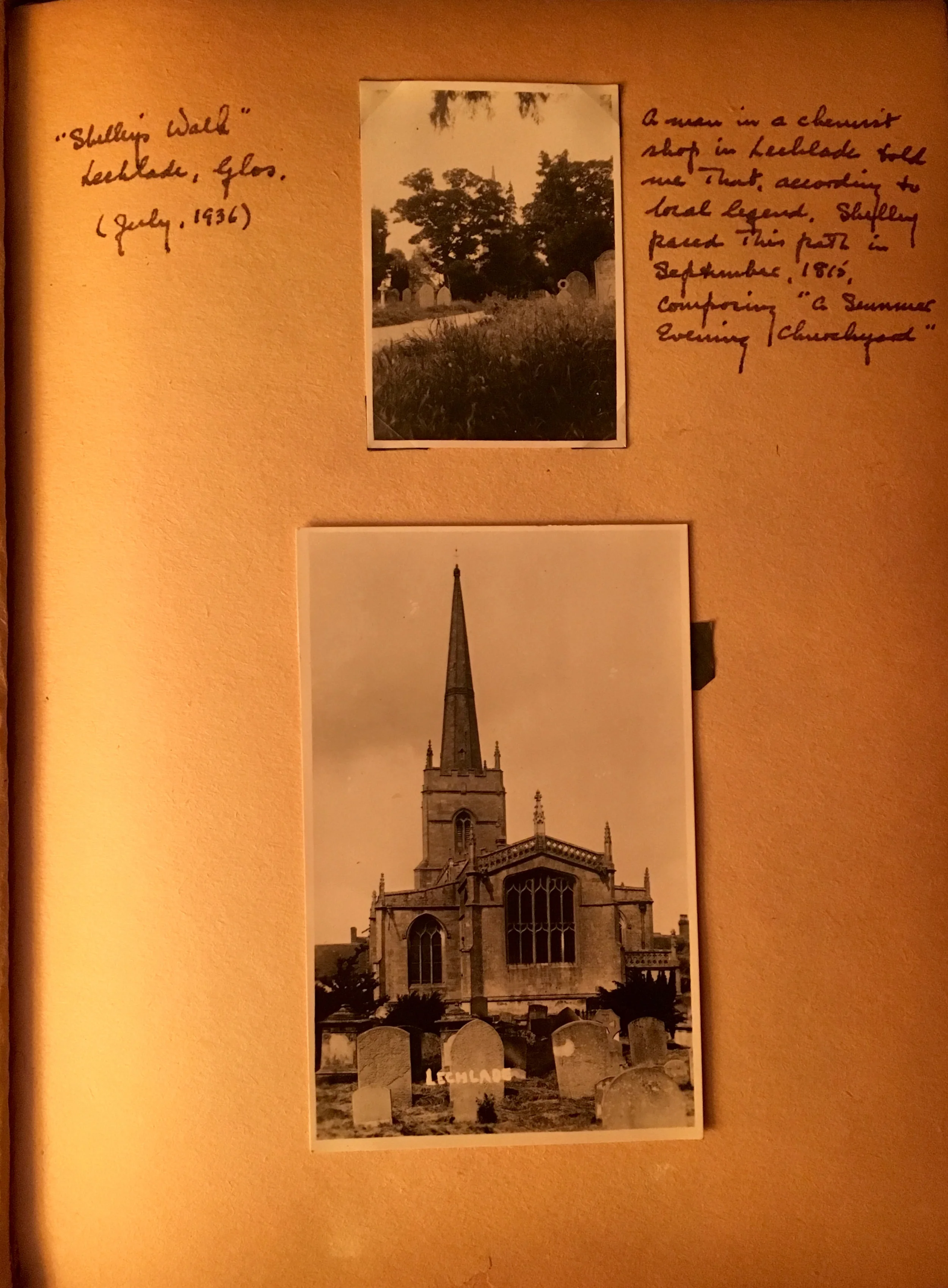 Lechlade, Gloucestershire, 1936