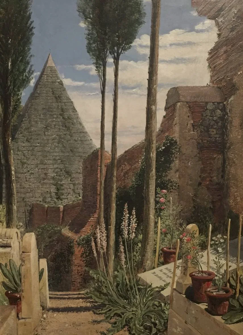"Shelley's Grave", William Bell Scott, 1873. The Ashmolean Museum , Oxford.