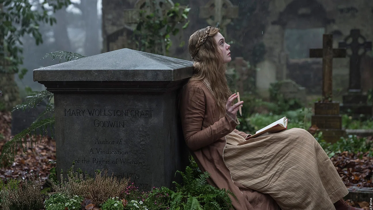 This sums it all up. Elle Fanning with her perfect hair and ever present pencil working in isolation seeking inspiration only from her own experiences.