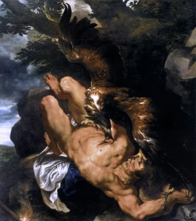 Peter Paul Reubens, Prometheus Unbound. 1611-12.
