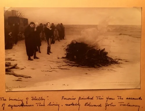Louis Edward Fournier, "The Burning of Shelley", 1889.