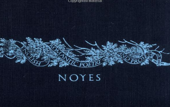 A screen capture of the cover of Noyes' 1956 masterwork.