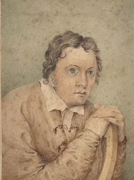 Shelley, drawn by Edward Williams (If only PBS had a publicist!)