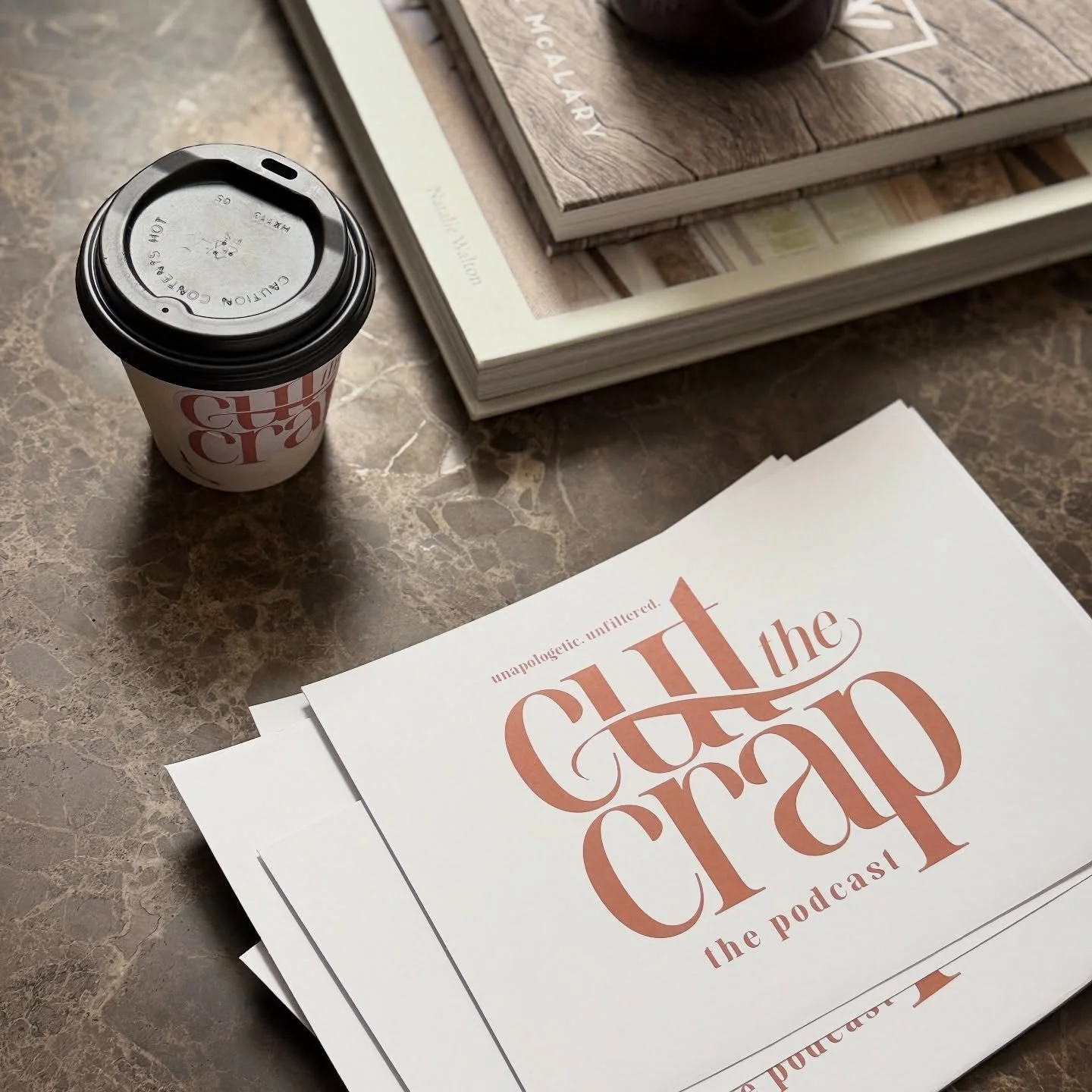 Where the best chats begin: coffee, courage, and no B.S. The interview cards are ready &mdash; and so are we.
#cutthecrappodcast #podcastsetup #authenticconversations #unfiltered #unapologetic