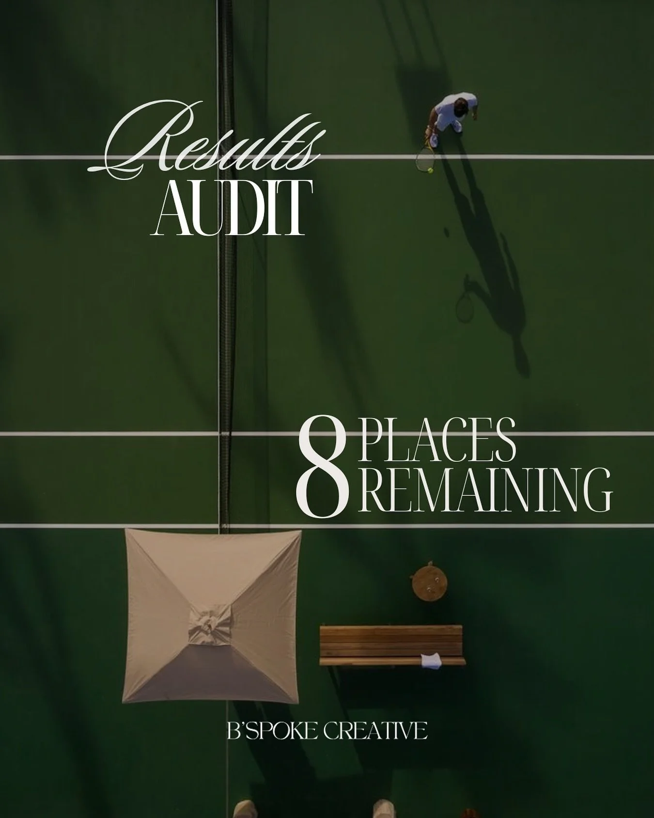 The end of the year is fast approaching. If your sales, brand, socials and strategy aren&rsquo;t working as hard as you are- now&rsquo;s the time to change that.

The Results Audit isn&rsquo;t just another checklist. It&rsquo;s 20 years of business-b