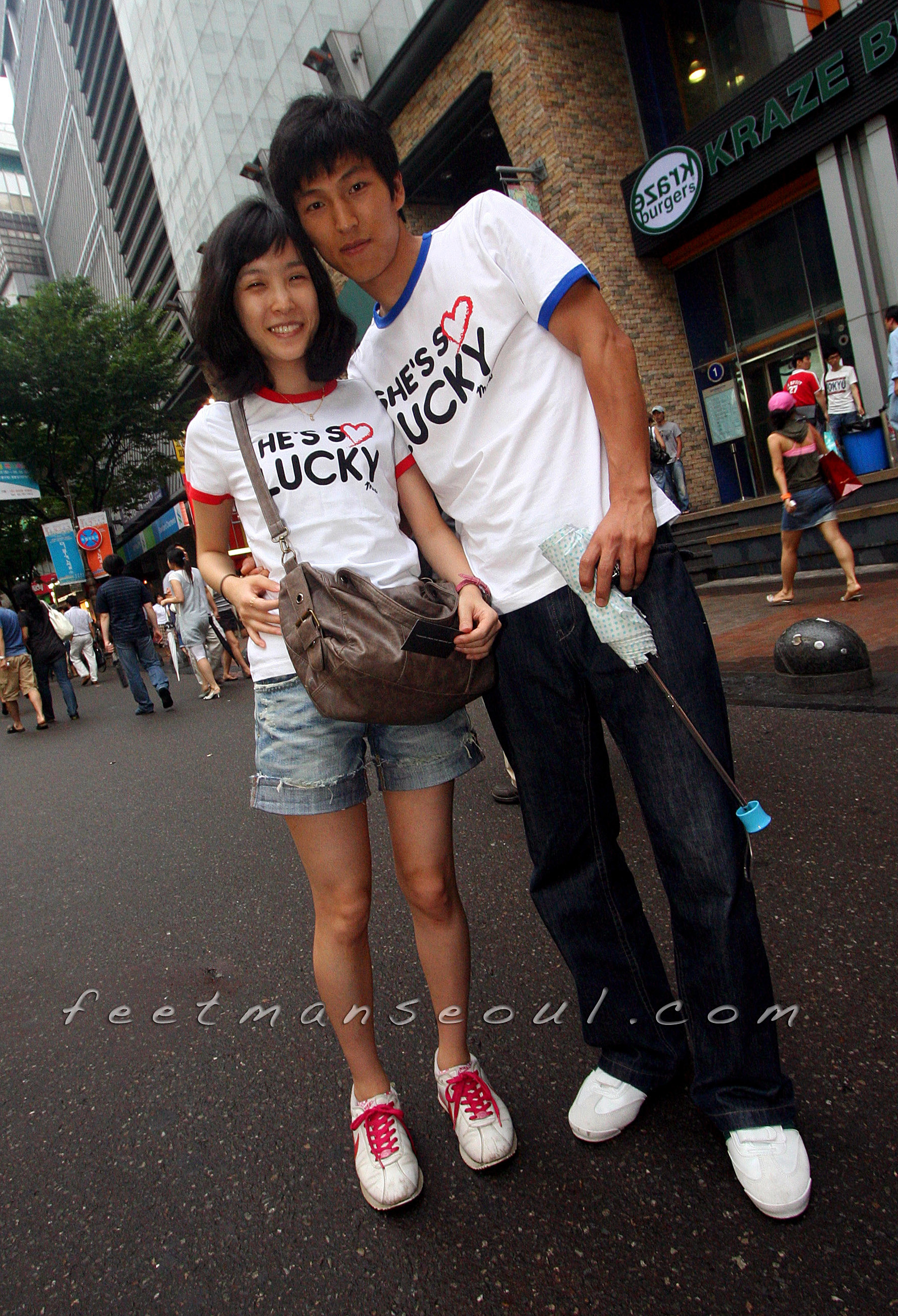One of my first ethnographic portraits that would become "street fashion" (August, 2007).