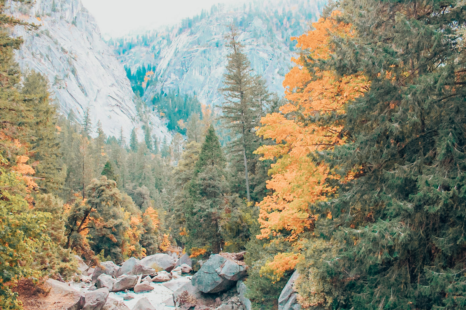 Yosemite National Park in the Fall