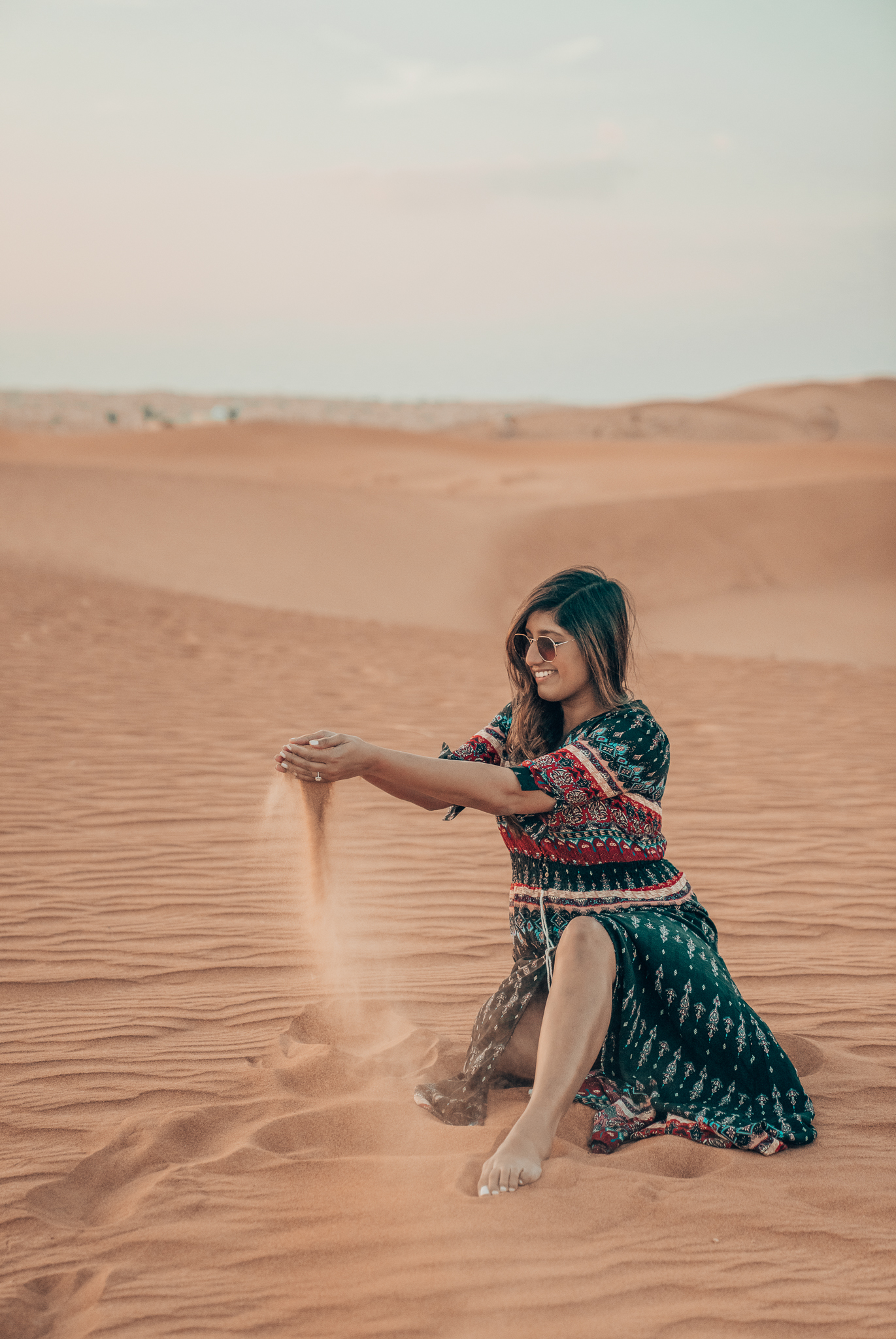 dubai desert safari photoshoot