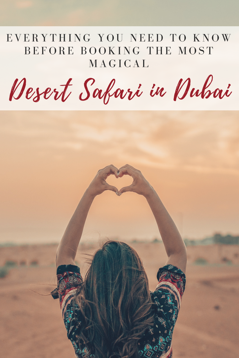 Why A Desert Safari Tour Should Be On Your Dubai Bucket List