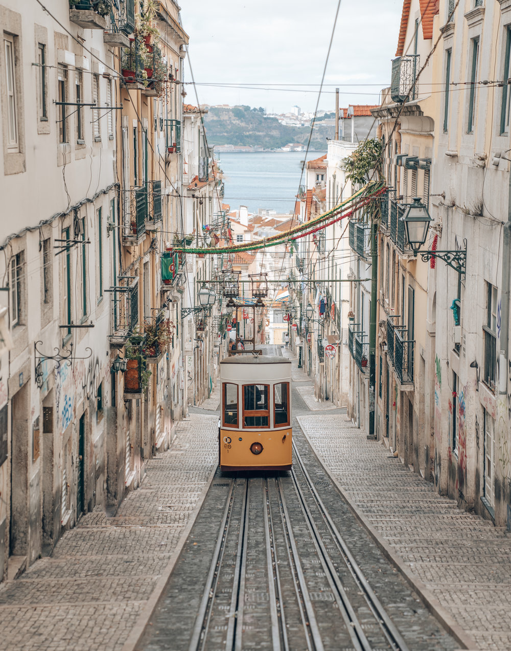 Ride Tram 28 in Lisbon Portugal