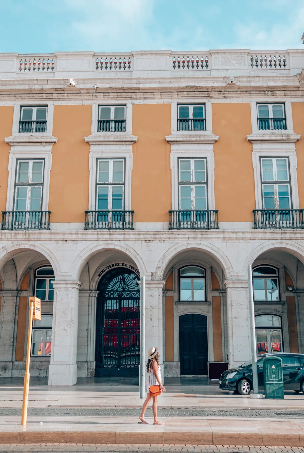 Praca do Comercio Square Lisbon Portugal