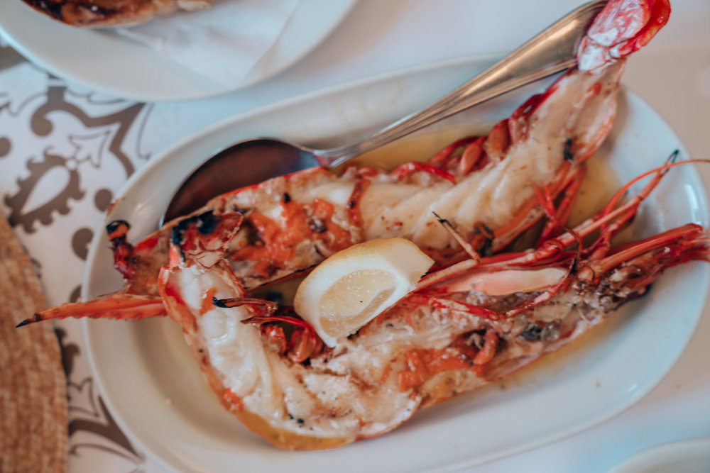 Tiger Prawn at Cervejaria Ramiro in Lisbon Portugal