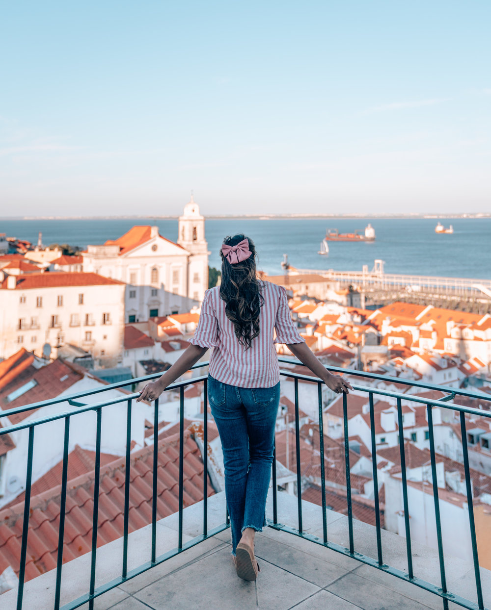 View from Miradouro das Portas do Sol - Lisbon, Portugal