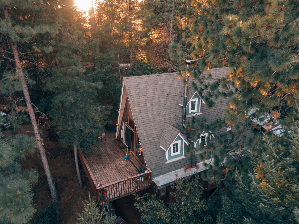 Unique Romantic A-Frame Cabin Treehouse, California - Shem Hooda