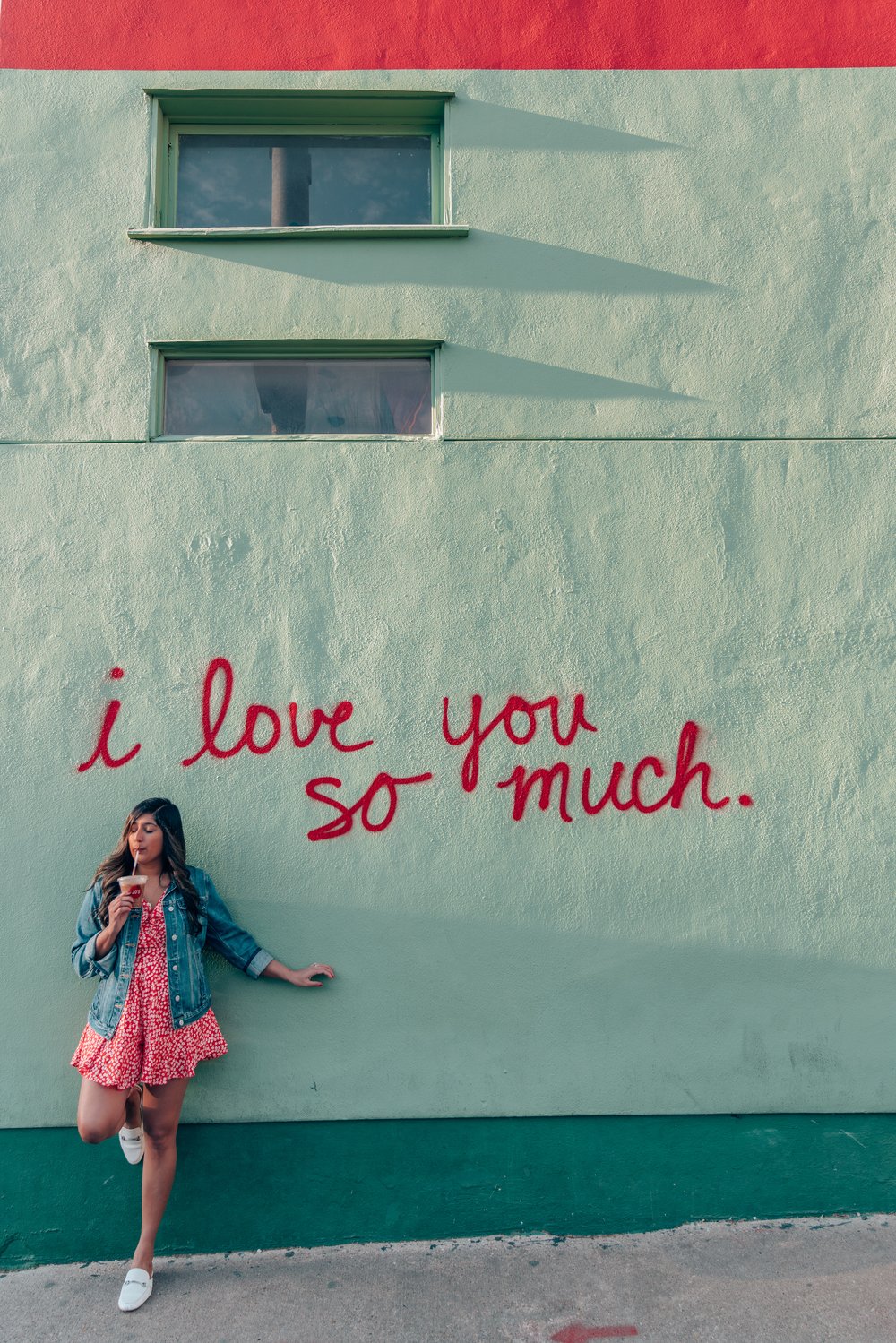 Shem Hooda - I love you so much mural Austin Texas