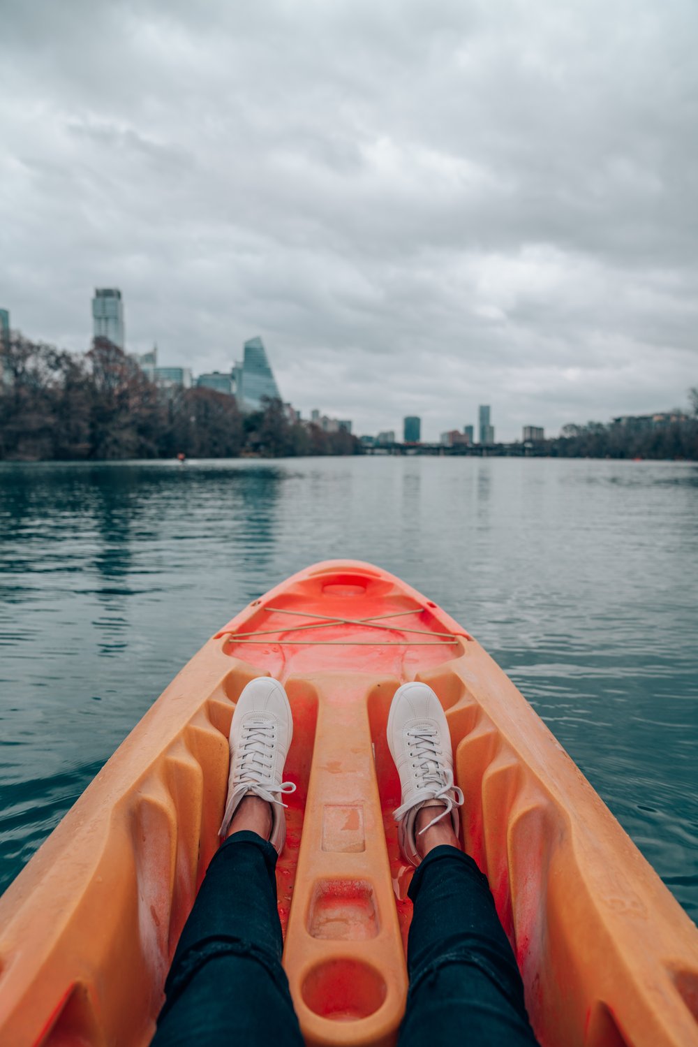 Kayak Lady Bird Lake Austin Texas